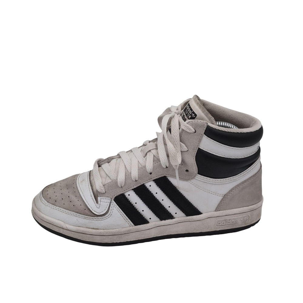 Adidas Top Ten Hi Shoes Mens Size 7 White Black Gray High Top Sneakers GY8373
